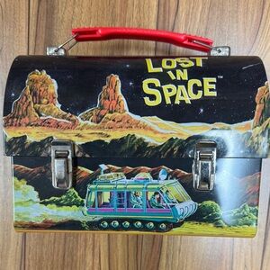 Lost in Space Retro Lunch Box - Black and Red